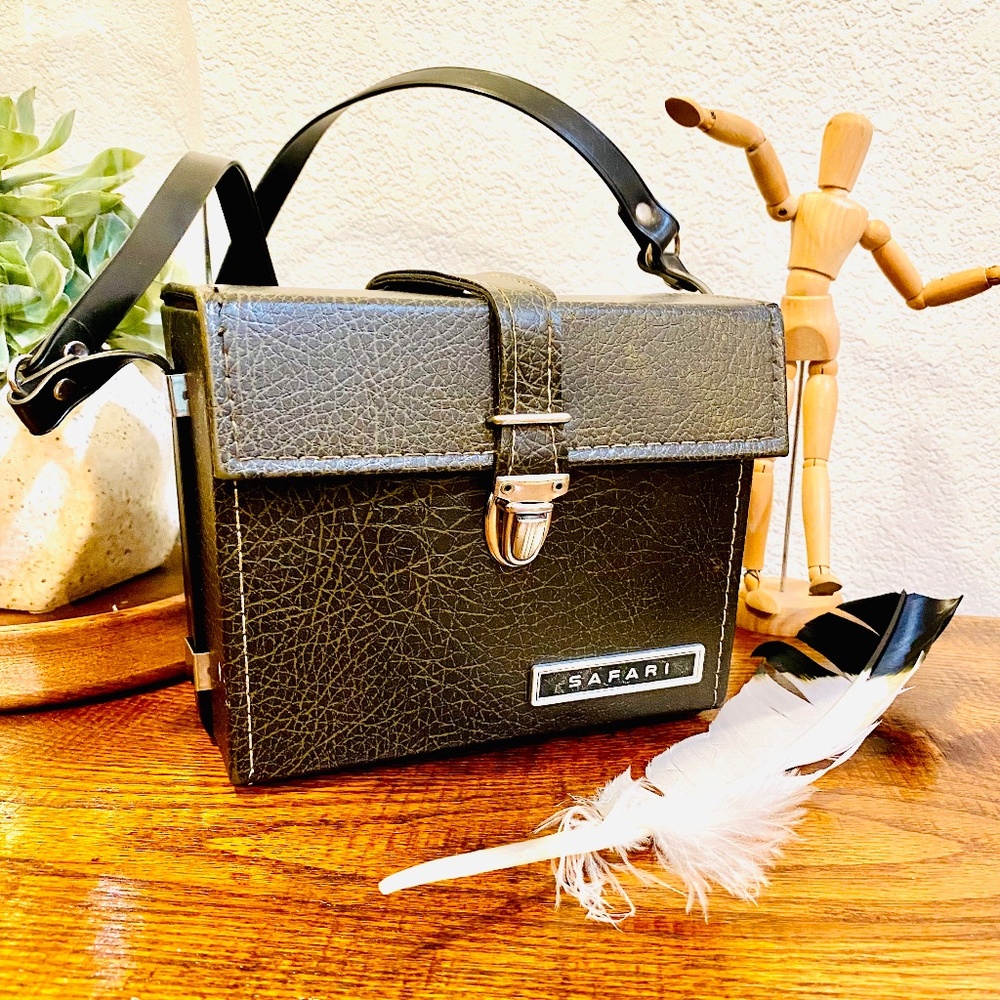 Vintage Safari Camera Bag/Crossbody Bag/Purse/Satchel